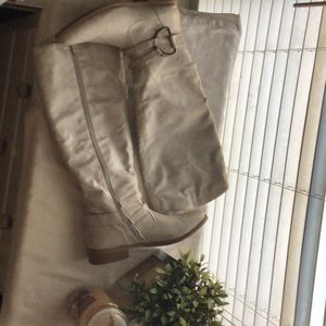✨ Beige Knee Boots ✨